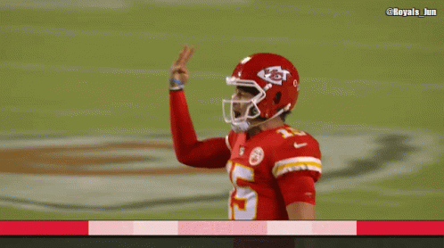 Football Player In Red Jersey Number 5 GIF
