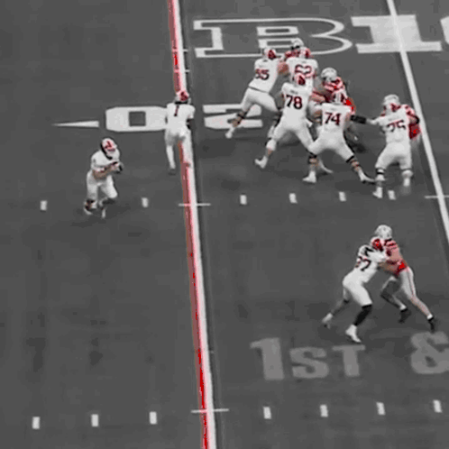 Football Player in White Jersey Saying Osier