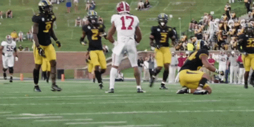 Football Player Jaylen Waddle Celebration GIF