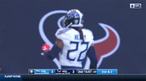 Football Player Jersey Number 22 GIF