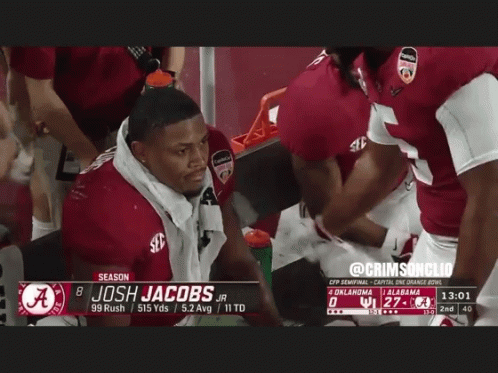 Football Player Josh Jacobs Jr