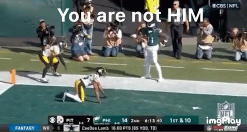 Football Player Kneeling You Are Not Him