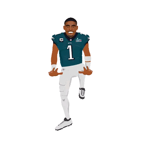 Football Player Number 1 Fireworks Card