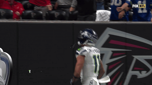 Football Player Number 11 In Front Of Fox NFL Logo GIF