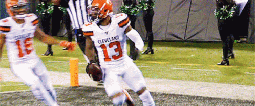 Football Player Number 13 GIF