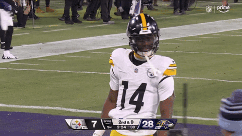 Football Player Number 14 GIF