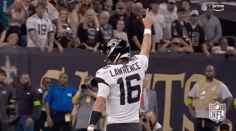 Football Player Number 16 Giving Middle Finger