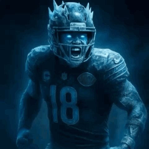 Football Player Number 18