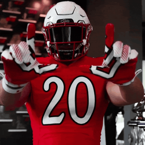 Football Player Number 20