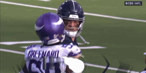 Football Player Number 20 Running Down Field GIF