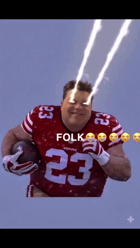 Football Player Number 23