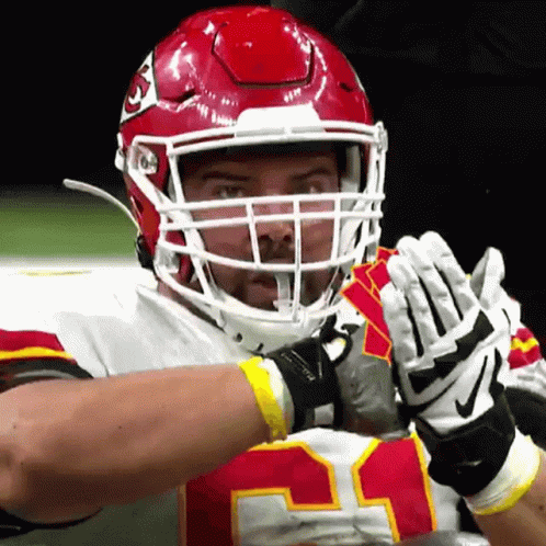 Football Player Number 24 With Helmet And Gloves GIF