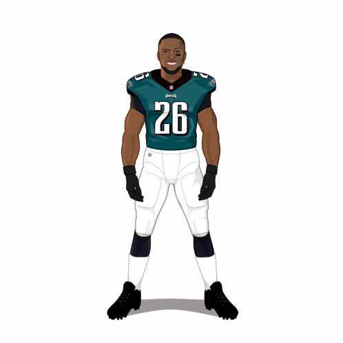 Football Player Number 26 GIF