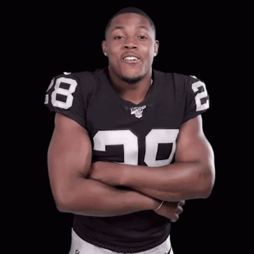 Football Player Number 28 Smiling
