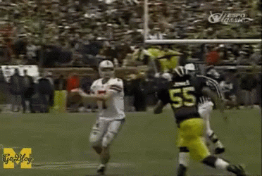 Football Player Number 29 Running on Field