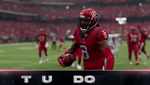 Football Player Number 3 GIF