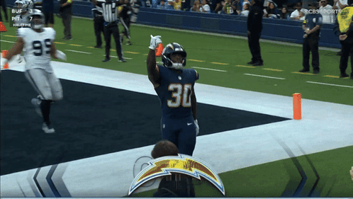 Football Player Number 30 GIF