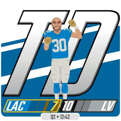 Football Player Number 30 GIF