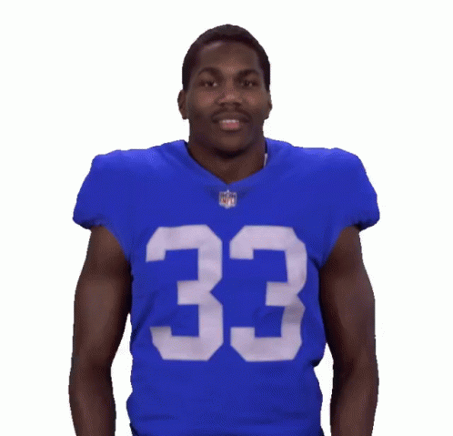 Football Player Number 33 GIF