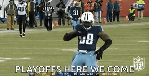 Football Player Number 38 Dancing GIF