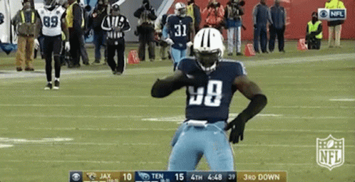Football Player Number 38 On Field GIF