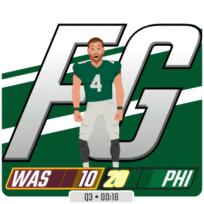 Football Player Number 4 Cartoon