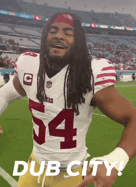 Football Player Number 54