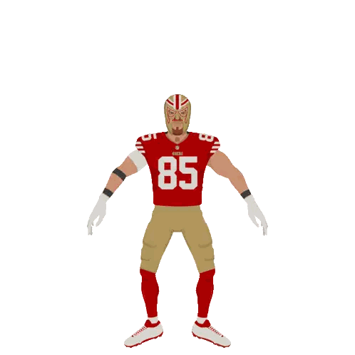 Football Player Number 85