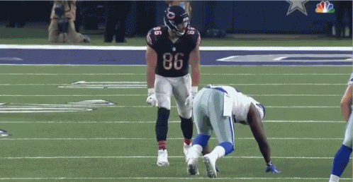 Football Player Number 86 GIF