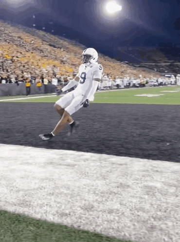 Football Player Number 9 GIF