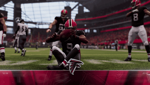 Football Player Number 9 GIF