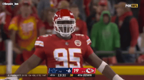 Football Player Number 95