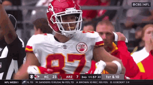 Football Player Number 97 GIF