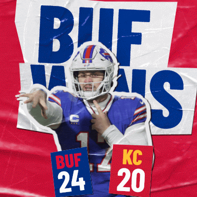 Football Player Poster Buf 24 Kc 20