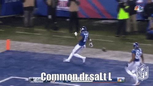 Football Player Running Common Dr Salt L