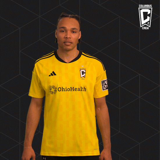 Football Player Shoulder Brush GIF