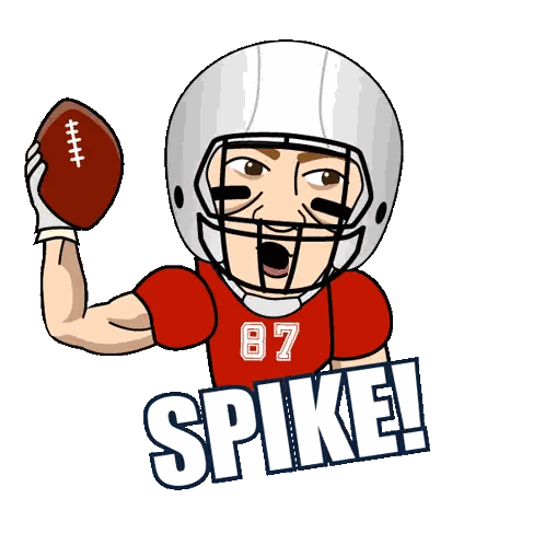 Football Player Spike