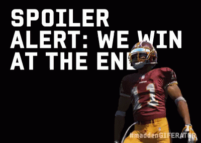 Football Player Spoiler Alert We Win At The End GIF