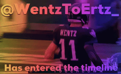 Football Player Wentz
