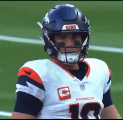 Football Player With Helmet Number 5280 GIF
