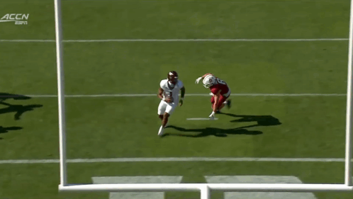 Football Player With Number 1 on Helmet