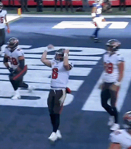 Football Player With Number 2 Jersey GIF