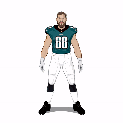 Football Player With Number 88