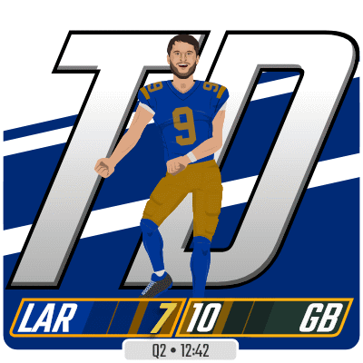 Football Player With Number 9 GIF