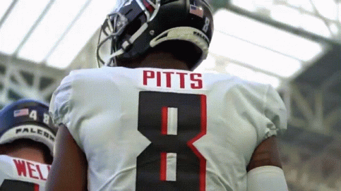 Football Player With Pitts On Shirt GIF