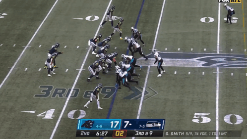 Football Player With Touchdowns