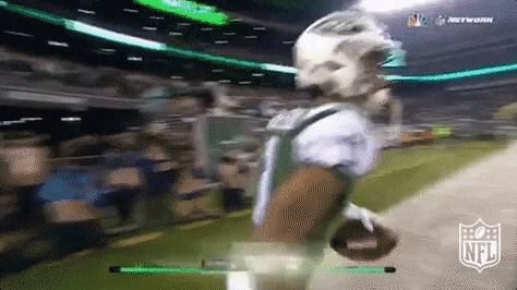 Football Players Chest Bump GIF