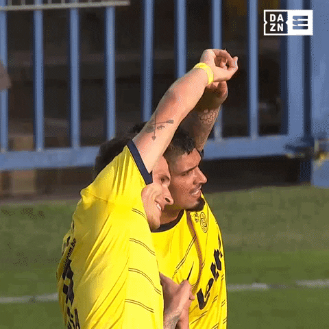 Football Players Fusion Pose GIF