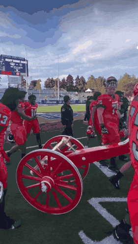 Football Players in Number 13 Jerseys