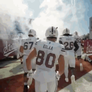 Football Players Including Kolka Number 80